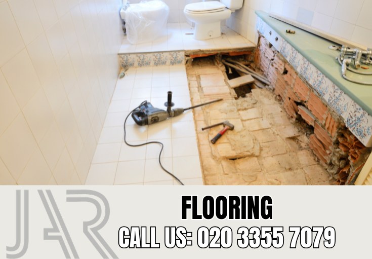 Bathroom Flooring Installation by Hornsey Bathroom Fitters