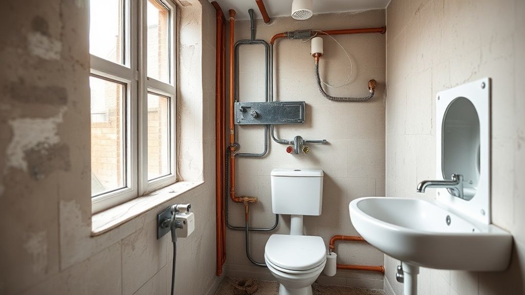 Bathroom Plumbing and Electrics in Hornsey